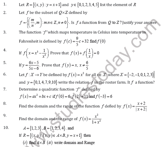 cbse-class-11-relations-and-functions-worksheet-e